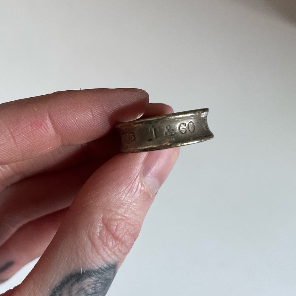 Silver t&co ring